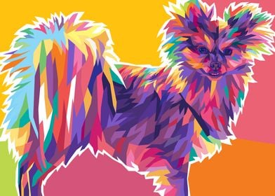 CHIHUAHUA VECTOR POP ART