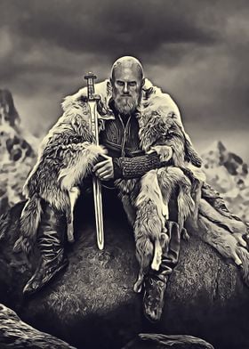 Viking Raider - Bjorn Ironside - Posters and Art Prints