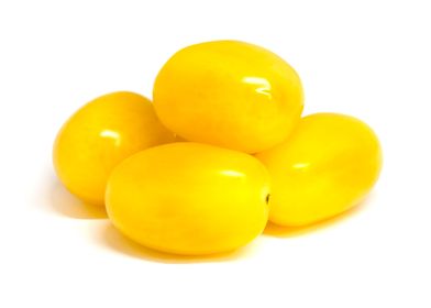 Yellow grape tomatoes 