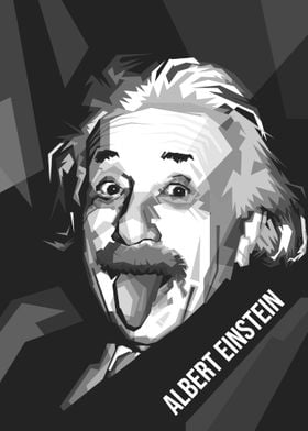 Albert Einstein Grayscale