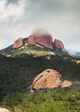 Foggy mountains 