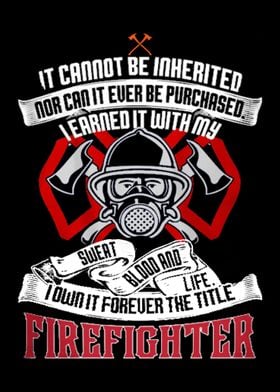 Proud To Be A Firefighter