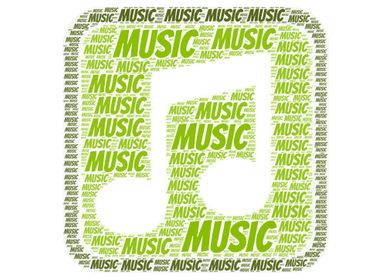 Music Word Cloud