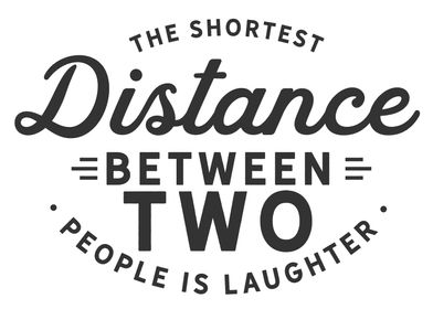 The shortest distance