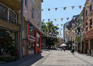 Plovdiv Kapana Street Veiw