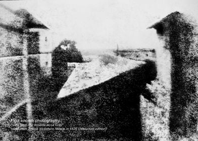 First known Photography
