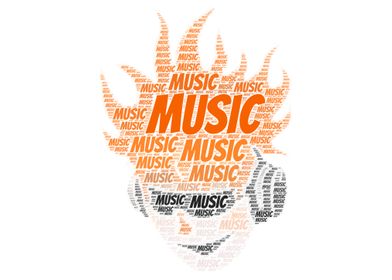 Music Word Cloud