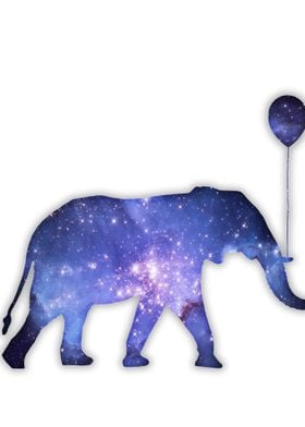 Elephant Space Balloon