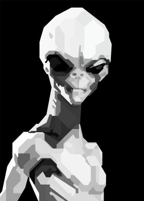 ALIEN in Grayscale