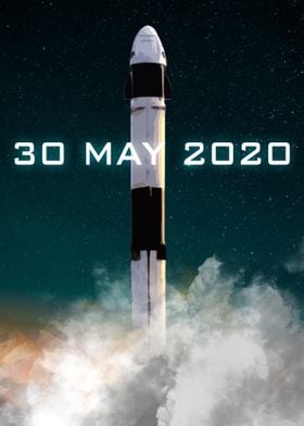 Falcon9 rocket 20 may 2020