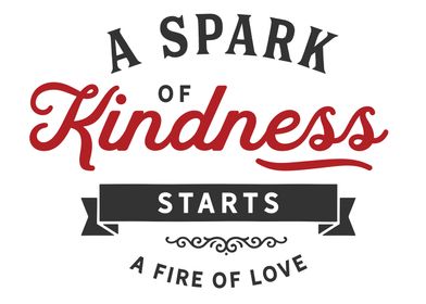 A spark of kindness 