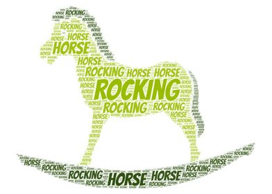 Rocking Horse Word Cloud