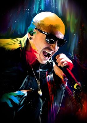 ChesterBennington Painting