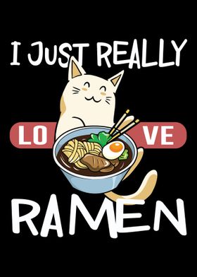 I Really Love Ramen Kawaii