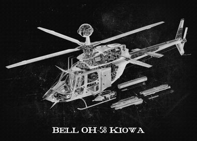 Bell OH58 Kiowa