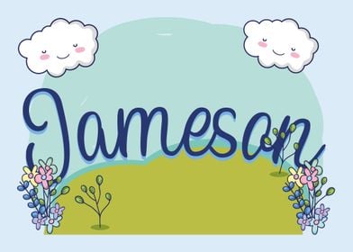 JAMESON Baby Name Sign