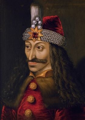 Vlad tepes portrait