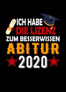 Abitur 2020 Schulabschluss