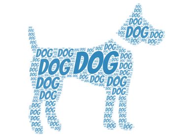 Dog Word Cloud