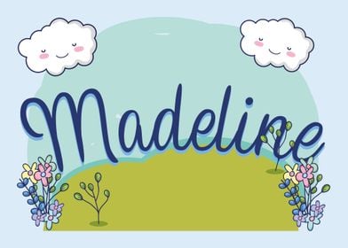 MADELINE Baby Name Sign