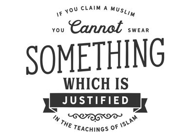 If you claim a Muslim