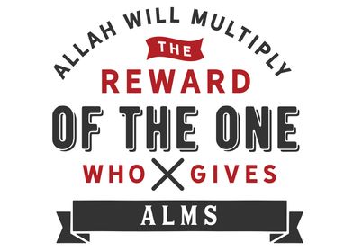 who gives alms