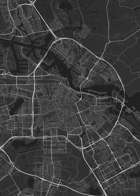 Amsterdam Netherlands Map