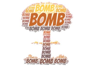 Bomb Word Cloud