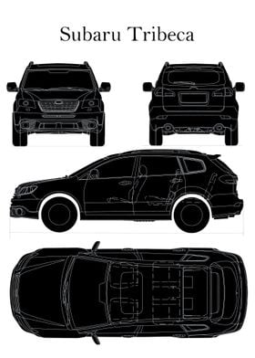 Subaru Tribeca 2009  