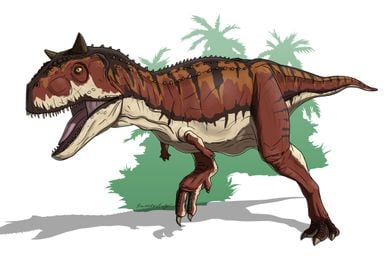 Carnotaurus' Poster by wootusart | Displate