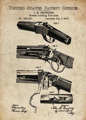 breech loading fire arm