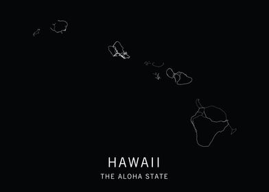 Hawaii State Road Map