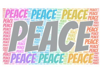 Peace Word Cloud