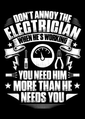 Electrician Do Not Annoy