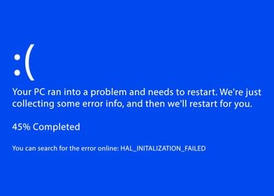 Blue Screen of Death