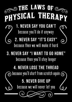 Laws Of Physical Therapy