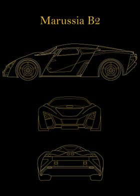 Marussia B2 Blueprint 2010