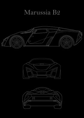 Marussia B2 Blueprint 2010