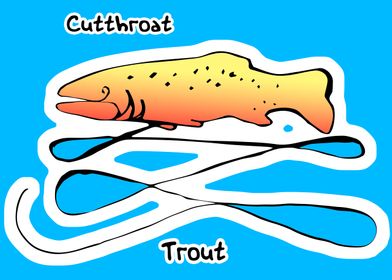 Cuttrhoat trout fish