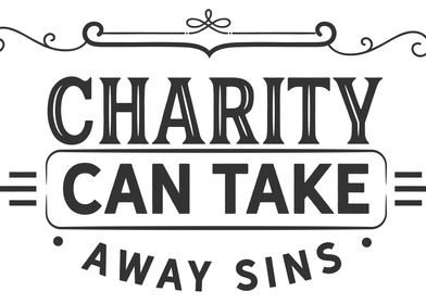 charity can take away sins