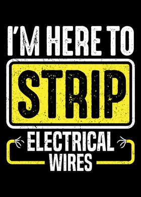 Electrician Strip Wires