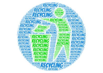 Recycling Word Cloud