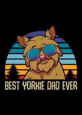 Best Yorkie Dad Ever Cute 