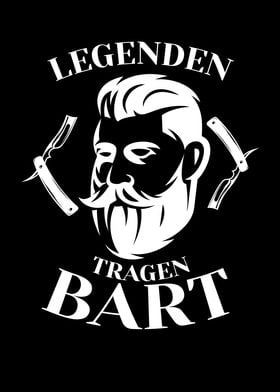 Legenden Tragen Bart Beard