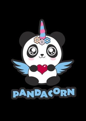 Panda Unicorn Pandacorn