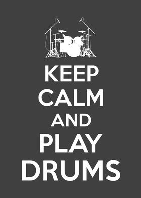 Keep Calm Drummer