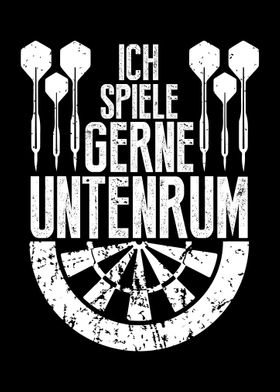 Dart Sprche Geschenk