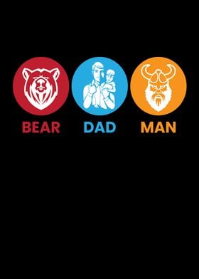 Bear Dad Man Bearded Man