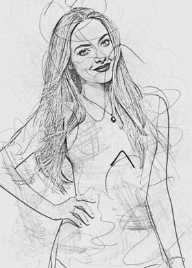 Celebrities Scribble Art-preview-1