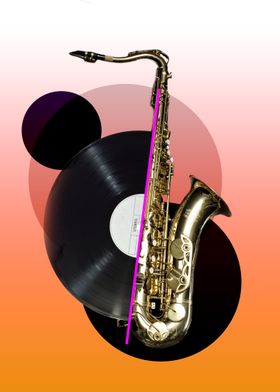 Vinyl and Saxo Artwork